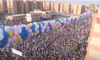 احتفالات كرنفالية لأهالي مدينة بدر بعيد الأضحى (فيديو)