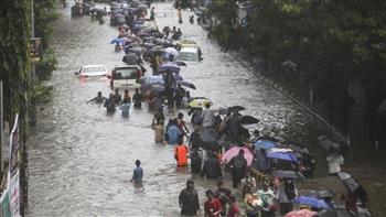 مصرع شخص بسبب الأمطار الغزيرة في الهند