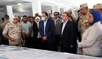 رئيس الوزراء يزور الإسكندرية لتفقد مشروع إدارة مياه الأمطار