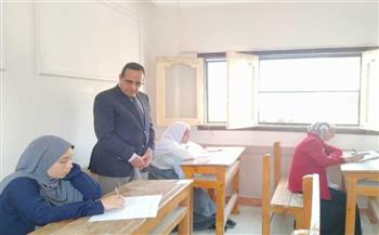 محافظ شمال سيناء يتفقد لجان امتحانات الثانوية الأزهرية في العريش