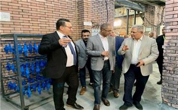 نائب وزير الإسكان يتفقد المنطقة الصناعية بالقاهرة الجديدة