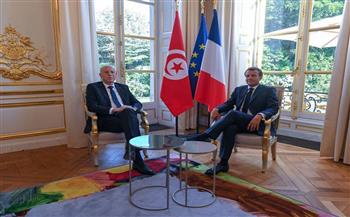 الرئيسان التونسي والفرنسي يبحثان العلاقات الثنائية ومعالجة الهجرة غير النظامية