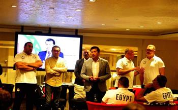 ميكالى لوزير الشباب والرياضة: سنقاتل من أجل إسعاد الشعب المصري