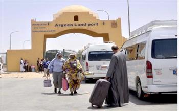استمرار استقبال الوافدين من السودان عبر معبريّ قسطل وأرقين