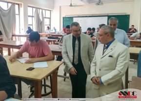  رئيس جامعة طنطا يتفقد انتظام سير العملية الامتحانية