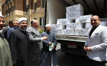 محافظ القاهرة يتابع دفعة جديدة من مشروع لحوم صكوك الإطعام للأسر الأولى بالرعاية 