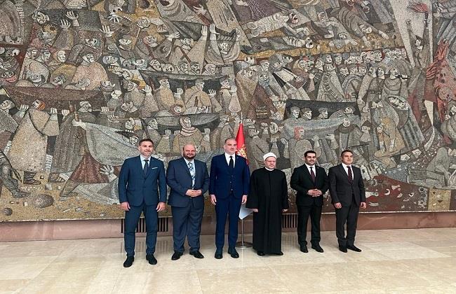 مفتي الجمهورية: زيارة الرئيس السيسي لصربيا فتحت آفاقا كبيرة للتعاون