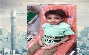 بعد استجابة الرئيس السيسي.. نقل الطفل مصطفى إلى مستشفى أطفال مصر