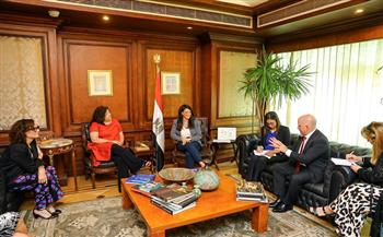 وزيرة التعاون الدولي تلتقي وفد دولة الأرجنتين لاستكشاف فرص التعاون المشترك وتحفيز العلاقات