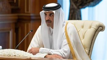 أمير قطر يعقد جلسة مباحثات مع الرئيس القيرغيزي 