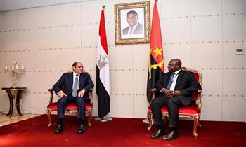 الرئيس السيسي ونظيره الأنجولي يشهدان توقيع عدد من الاتفاقيات