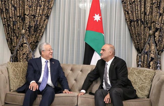 المستشار الدكتور حنفي جبالي يلتقي رئيس مجلس الوزراء الأردني