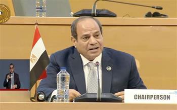 السيسي يعلن ترشح مصر لعضوية مجلس السلم والأمن الإفريقي للفترة 2024-2026
