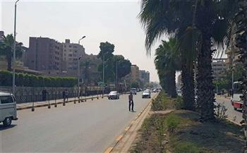 محافظة الجيزة: غلق جزئي بشارع الأهرام دون تعطيل الحركة المرورية