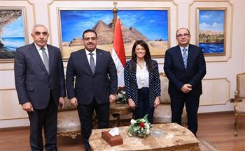 «المشاط» تبحث مع وزير التجارة العراقي الإعداد اللجنة العليا المشتركة