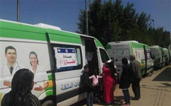 الكشف على 578 مواطنا في قافلة طبية مجانية ضمن مبادرة حياة كريمة بقوص