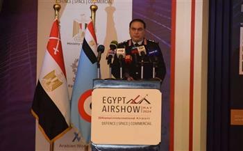 انطلاق معرض مصر الدولي للطيران والفضاء 2024 بمشاركة القوات الجوية