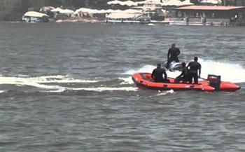  انتشال جثتين لطفلة وشقيقها تعرضا للغرق في نهر النيل بالصف