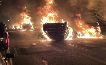 النيران تلتهم أكثر من 1300 سيارة و 234 مبنى الليلة الماضية بسبب احتجاجات فرنسا