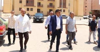 مسئولو «الإسكان» في جولة تفقدية بالمشروعات الجارية بمدينة السادات