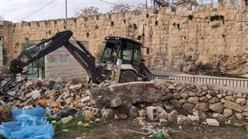 قوات الاحتلال الإسرائيلي تنفذ عمليات هدم في القدس