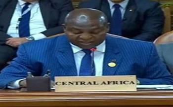 رئيس جمهورية إفريقيا الوسطى يحذر من خطورة الصراع في السودان وتداعياته