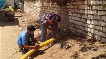 محافظ المنيا يوجه بتكثيف أعمال صيانة شبكات مياه الشرب