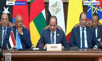 الرئيس السيسي: استضافة أول اجتماع للآلية الوزارية بناء على دعوة الرئيس محمد إدريس