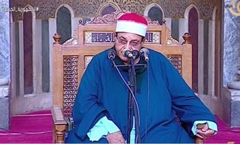 بث مباشر.. شعائر صلاة الجمعة من مسجد السلطان حسن بالقاهرة
