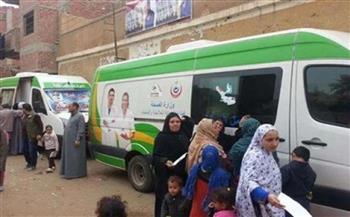 فحص 782 مواطنا في قافلة طبية مجانية بقرية الكرنك ضمن «حياة كريمة» بقنا