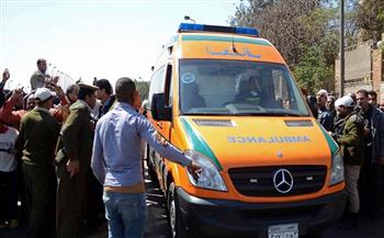 إصابة 4 أشخاص في حادث تصادم في بني سويف