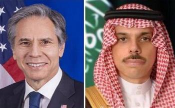 وزير الخارجية السعودي يبحث مع نظيره الأمريكي المستجدات الإقليمية والدولية