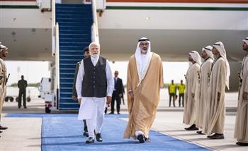 رئيس وزراء الهند يصل الإمارات في زيارة رسمية لبحث العلاقات الثنائية