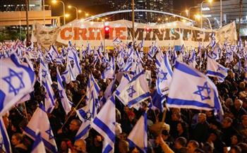 آلاف الإسرائيليين يتظاهرون ضد حكومة نتنياهو للأسبوع الـ28 على التوالي
