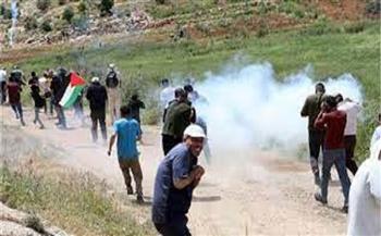 إصابة فلسطينيين في اعتداءات للمستوطنين على مدينة نابلس 