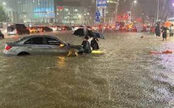 ارتفاع حصيلة ضحايا الأمطار الغزيرة والفيضانات في كوريا الجنوبية إلى 37