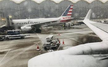 إلغاء أكثر من 1500 رحلة جوية بسبب عواصف ضربت شمال شرق الولايات المتحدة