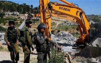 قوات الاحتلال الإسرائيلي تهدم منشأة في القدس المحتلة 