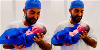 أحمد سعد يرزق بمولودته الثانية مريم