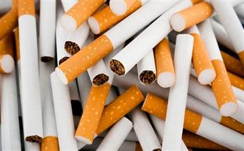ضبط 18 ألف علبة سجائر مستوردة قبل بيعها بالأسواق في أكتوبر