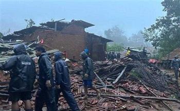 مقتل 10 أشخاص واستمرار البحث عن ناجين إثر انهيار أرضي بالهند