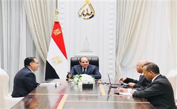 الرئيس السيسي يوجه بتعزيز نشاط الموانئ المصرية إقليميًا وعالميًا 