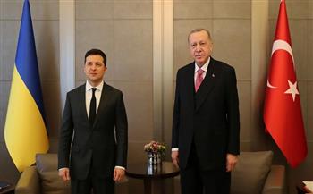 الرئيسان التركي والأوكراني يبحثان تفاصيل اتفاقية الحبوب المعلّقة