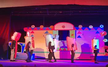 ختام عرض «أبو الأحلام في دنيا الخيال» ضمن مسرح الطفل بثقافة أسوان