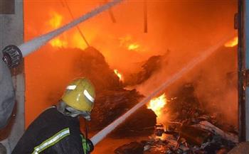 إخماد حريق داخل شقة بقرية أطواب التابعة لمحافظة بني سويف