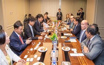 رئيس وفد البرلمان الياباني: المنطقة الاقتصادية مشروع واعد لخدمة التجارة العالمية عبر قناة السويس