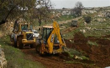 السلطات الإسرائيلية تجرف موقفا للشاحنات في باقة الغربية بأراضي الـ48 