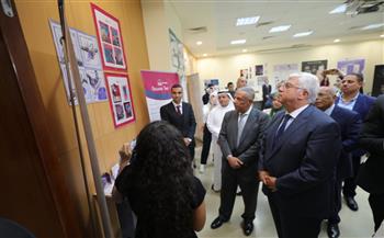 وزير التعليم العالي يزور الجامعة العربية المفتوحة بمصر 