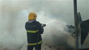 اندلاع حريق داخل معهد في كربلاء العراقية 