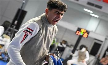 عبدالرحمن طلبة يتأهل لثمن نهائي بطولة العالم للمبارزة